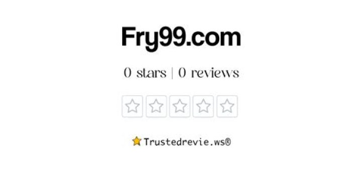 Is Fry99.com Legit? Reviews & Safety Check | Buyer's Guide