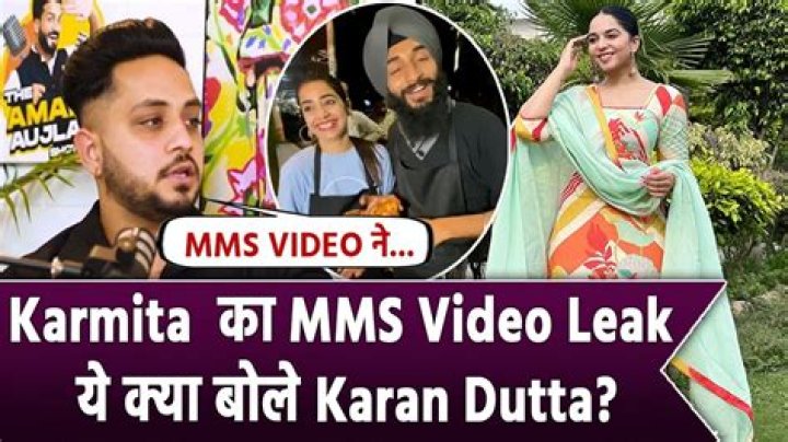 Karmita Kaur MMS Leak Controversy: What You Need to Know