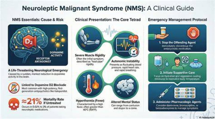 Neuroleptic Malignant Syndrome (NMS): Symptoms, Treatment & Research