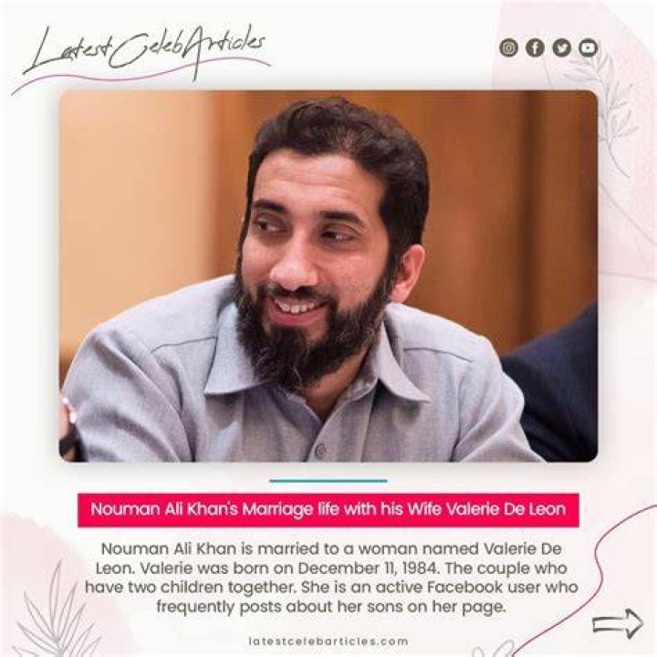 Nouman Ali Khan & Valerie De Leon: Their Journey + Relationship