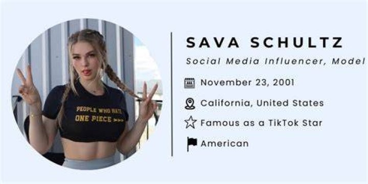 Sava Schultz: Model & Social Media Star - What You Need to Know